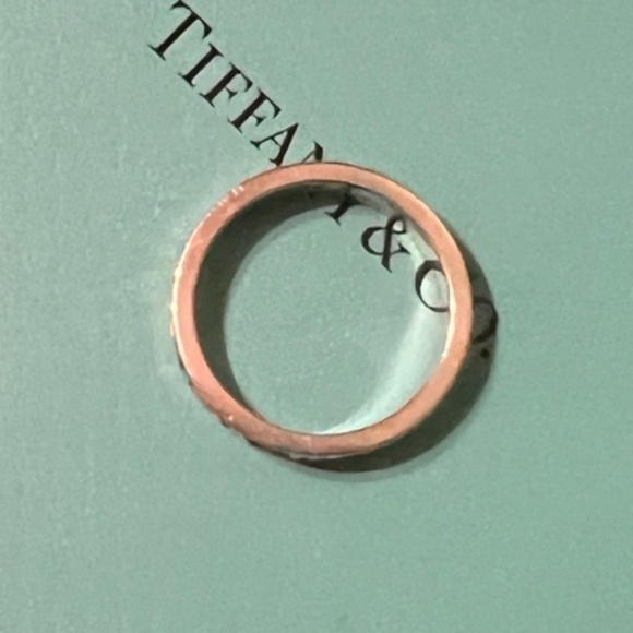 Retired  Size 7 Tiffany & Co ATLAS Sterling Silver Ring​​​​​​​​​​​​​​​​ - Picture 2 of 5
